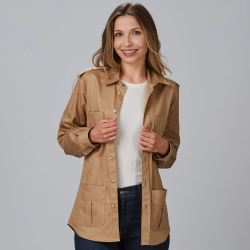 Camisa Unisex Manga Roll Up Michele | Union Workwear